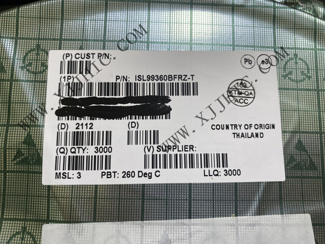 瑞薩進口原裝 ISL99360BFRZ ISL99360 全、半橋驅(qū)動器 QFN