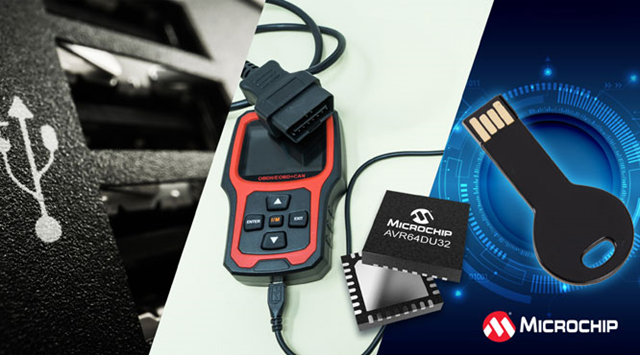 Microchip推出AVR DU系列USB單片機，支持增強型代碼保護和高達15W 的功率輸出