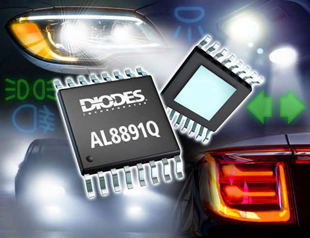 Diodes 公司宣布推出AL8891Q LED 驅(qū)動器，擴大符合汽車標準的產(chǎn)品組合。