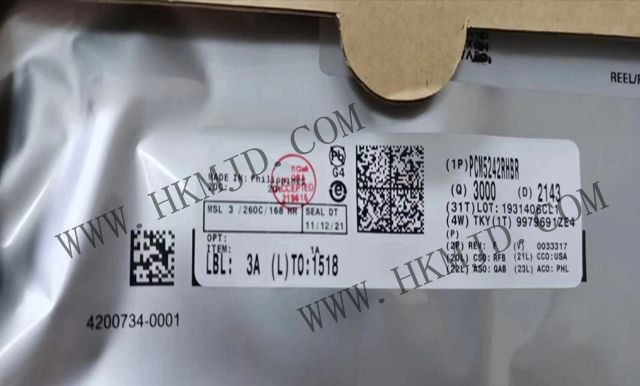 PCM5242RHBR (TI) 4.2VRMS DirectPath?、32 位、384kHz、114dB 音頻立體聲 DAC