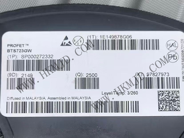 明佳達電子供應 Infineon BTS723GW 汽車智能高側(cè)開關(guān)，助力汽車電子系統(tǒng)升級