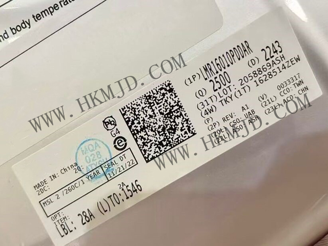 LMR16010PDDAR(TI): SIMPLE SWITCHER? 60V、1A 降壓轉(zhuǎn)換器（IQ 為 40μA）