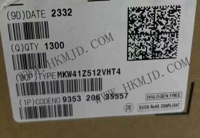 【現(xiàn)貨供應(yīng)】NXP MKW41Z512VHT4：高性能無(wú)線MCU SoC，支持BLE 4.2 & 802.15.4雙模通信